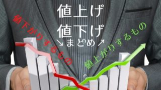 2020年の値上げ・値下げサービスのまとめ