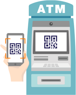 セブン銀行ATM+スマホATMで現金を引き出しする方法